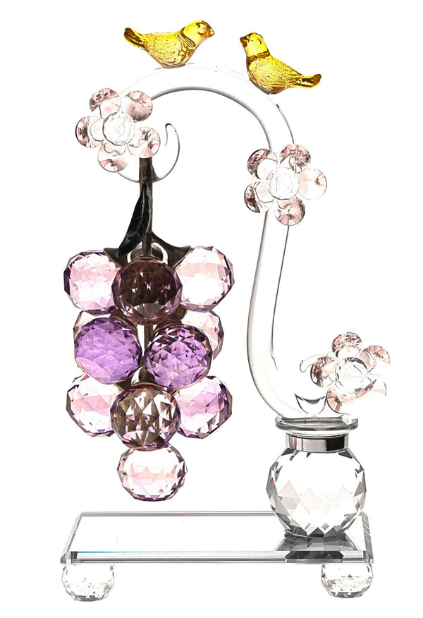 Crystal decorative Birds and Flowers