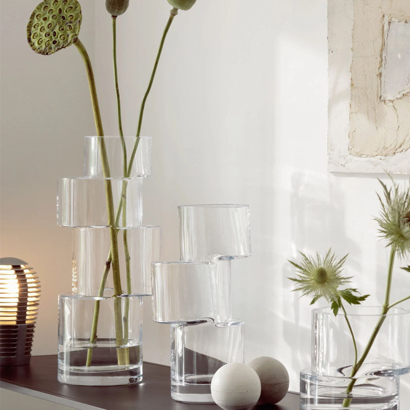 LSA international 花瓶　vase Amazon.com: LSA International Flower Vase, 11.5